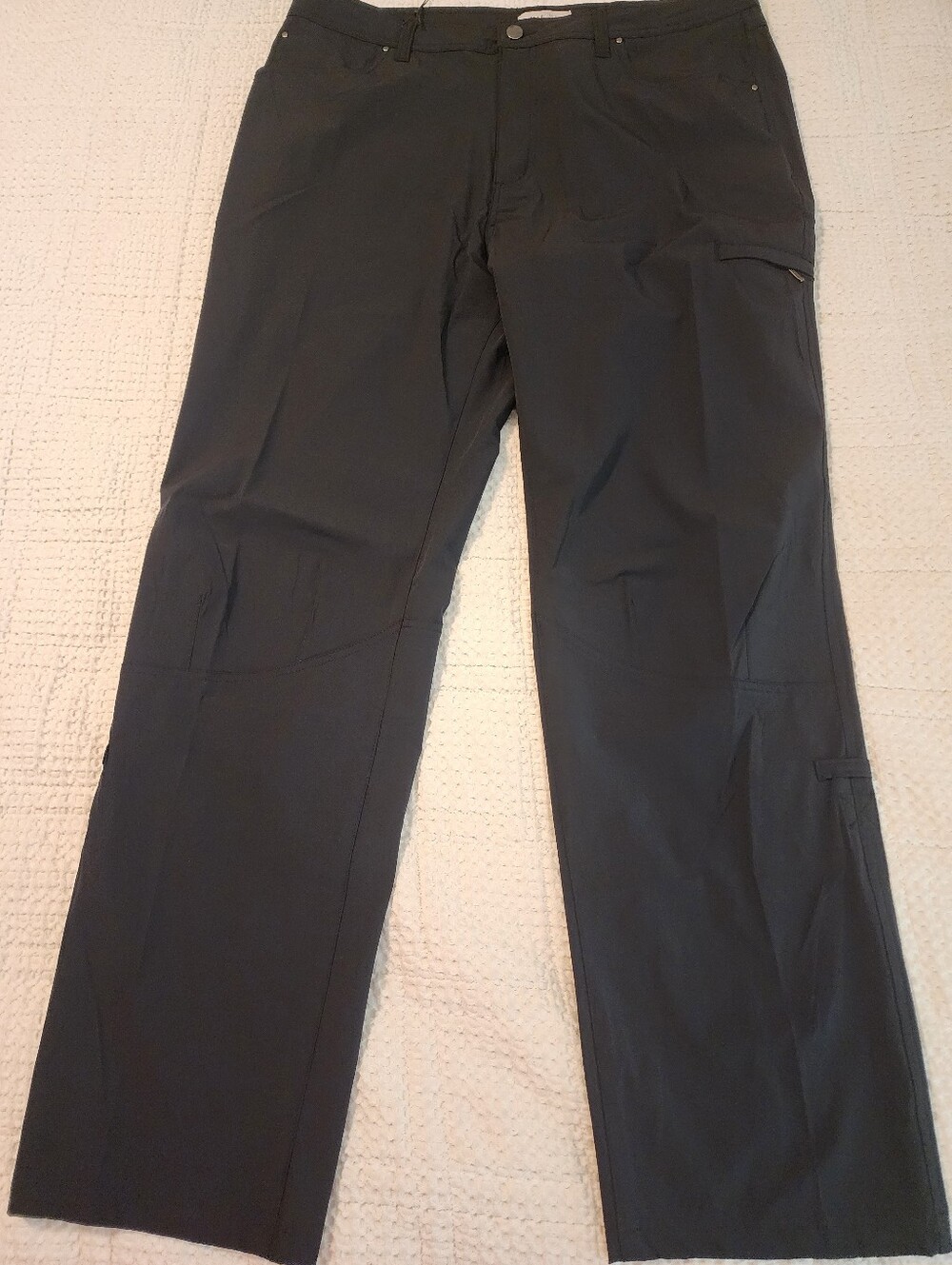 Martha Stewart NWT 16 Black Parachute Utility Pants Outdoors Lightweight